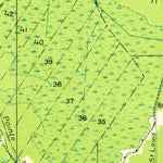United States Geological Survey Bourg, LA (1932, 31680-Scale) digital map