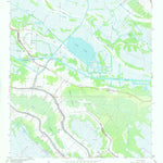 United States Geological Survey Bourg, LA (1963, 24000-Scale) digital map