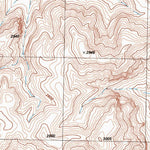 United States Geological Survey Bourland Canyon, TX (1983, 24000-Scale) digital map
