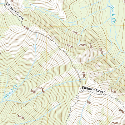 United States Geological Survey Bourne, OR (2020, 24000-Scale) digital map
