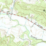 United States Geological Survey Bourneville, OH (1961, 24000-Scale) digital map