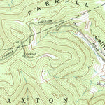 United States Geological Survey Bourneville, OH (1961, 24000-Scale) digital map