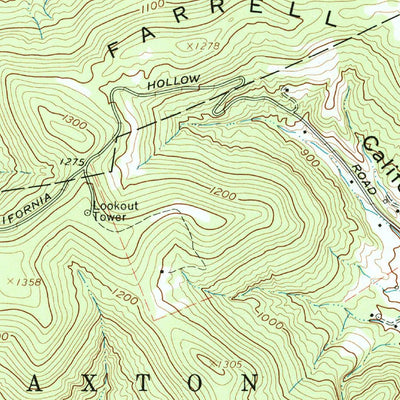 Bourneville, OH (1961, 24000-Scale) Map by United States Geological ...