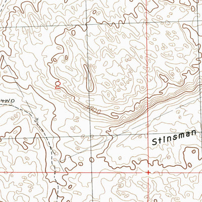 United States Geological Survey Bourquim Hill, NE (1986, 24000-Scale) digital map