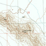 United States Geological Survey Bouse Hills East, AZ (1990, 24000-Scale) digital map
