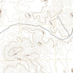 United States Geological Survey Bouse Hills West, AZ (2021, 24000-Scale) digital map