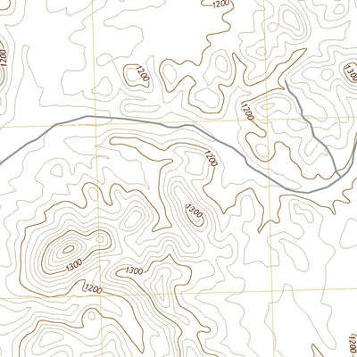 United States Geological Survey Bouse Hills West, AZ (2021, 24000-Scale) digital map