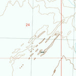United States Geological Survey Bouse NW, AZ (1990, 24000-Scale) digital map