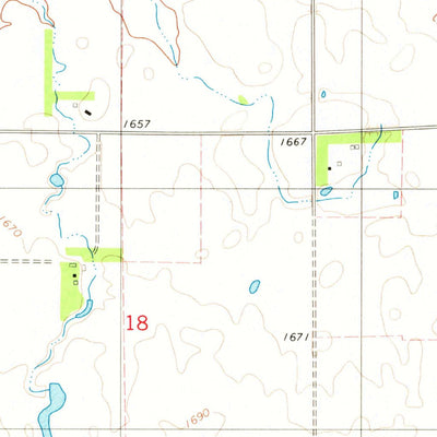 United States Geological Survey Bovee, SD (1979, 24000-Scale) digital map