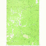 United States Geological Survey Bovill, ID (1961, 62500-Scale) digital map