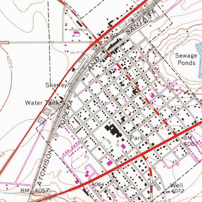 United States Geological Survey Bovina, TX (1965, 24000-Scale) digital map