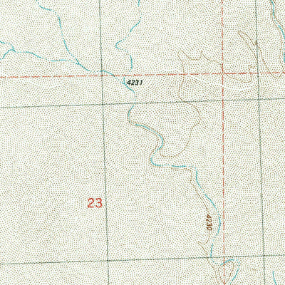 United States Geological Survey Bovine, UT (1991, 24000-Scale) digital map