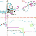 United States Geological Survey Bow, WA (1954, 24000-Scale) digital map