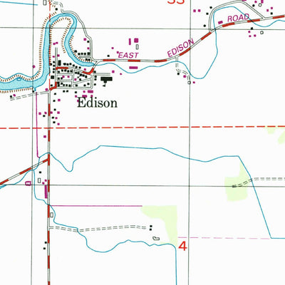 United States Geological Survey Bow, WA (1998, 24000-Scale) digital map