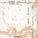 United States Geological Survey Bowbells, ND (1947, 24000-Scale) digital map