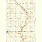 United States Geological Survey Bowbells, ND (1950, 62500-Scale) digital map