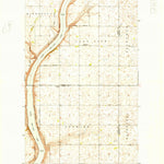 United States Geological Survey Bowbells SE, ND (1949, 24000-Scale) digital map