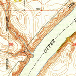 United States Geological Survey Bowbells SE, ND (1949, 24000-Scale) digital map