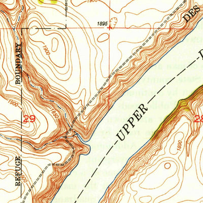 United States Geological Survey Bowbells SE, ND (1949, 24000-Scale) digital map