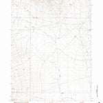 United States Geological Survey Bowden Waterhole, OR (1982, 24000-Scale) digital map