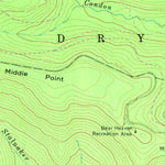 United States Geological Survey Bowden, WV (1968, 24000-Scale) digital map