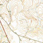 United States Geological Survey Bowdens Pond, GA (1950, 24000-Scale) digital map