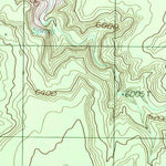United States Geological Survey Bowdie Canyon East, UT (1996, 24000-Scale) digital map