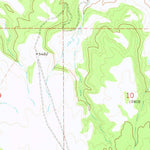 United States Geological Survey Bowdish Canyon, CO (1979, 24000-Scale) digital map