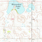 United States Geological Survey Bowdle-Hosmer Lake, SD (1978, 24000-Scale) digital map