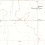 United States Geological Survey Bowdle, SD (1974, 24000-Scale) digital map