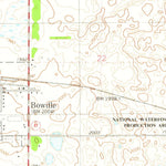 United States Geological Survey Bowdle, SD (1974, 24000-Scale) digital map