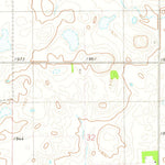 United States Geological Survey Bowdle SE, SD (1974, 24000-Scale) digital map