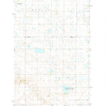 United States Geological Survey Bowdon SE, ND (1978, 24000-Scale) digital map