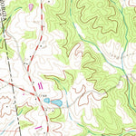 United States Geological Survey Bowdon West, GA-AL (1966, 24000-Scale) digital map