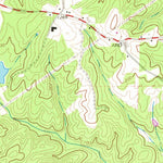United States Geological Survey Bowdon West, GA-AL (1966, 24000-Scale) digital map