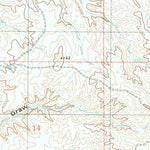 United States Geological Survey Bowen Flat, WY (1981, 24000-Scale) digital map
