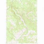 United States Geological Survey Bowen Lake, MT (1963, 24000-Scale) digital map