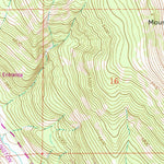 United States Geological Survey Bowen Lake, MT (1963, 24000-Scale) digital map