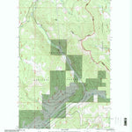 United States Geological Survey Bowen Lake, MT (1997, 24000-Scale) digital map