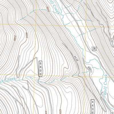 United States Geological Survey Bowen Lake, MT (2011, 24000-Scale) digital map