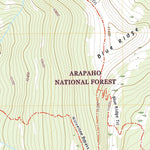 United States Geological Survey Bowen Mountain, CO (2022, 24000-Scale) digital map