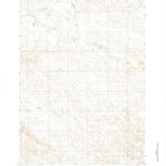 United States Geological Survey Bowen Ranch, SD (1983, 24000-Scale) digital map