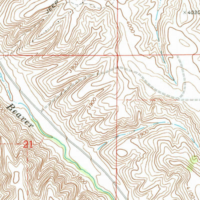 United States Geological Survey Bowen Valley, OR (1967, 24000-Scale) digital map