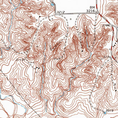 United States Geological Survey Bowers City, TX (1966, 24000-Scale) digital map