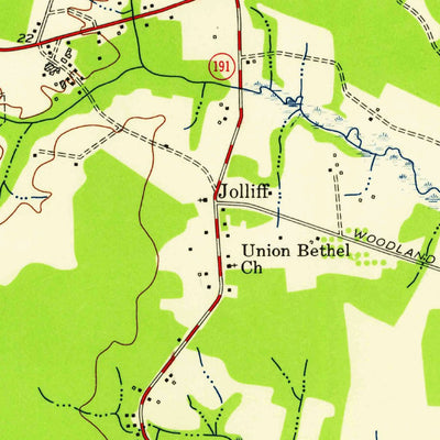 United States Geological Survey Bowers Hill, VA (1955, 24000-Scale) digital map