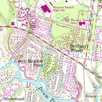 United States Geological Survey Bowers Hill, VA (1965, 24000-Scale) digital map
