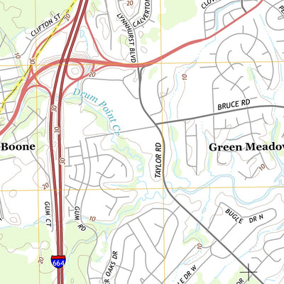 United States Geological Survey Bowers Hill, VA (2013, 24000-Scale) digital map