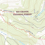 United States Geological Survey Bowers Peak, CO (2022, 24000-Scale) digital map