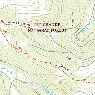 United States Geological Survey Bowers Peak, CO (2022, 24000-Scale) digital map