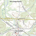 United States Geological Survey Bowerston, OH (2023, 24000-Scale) digital map